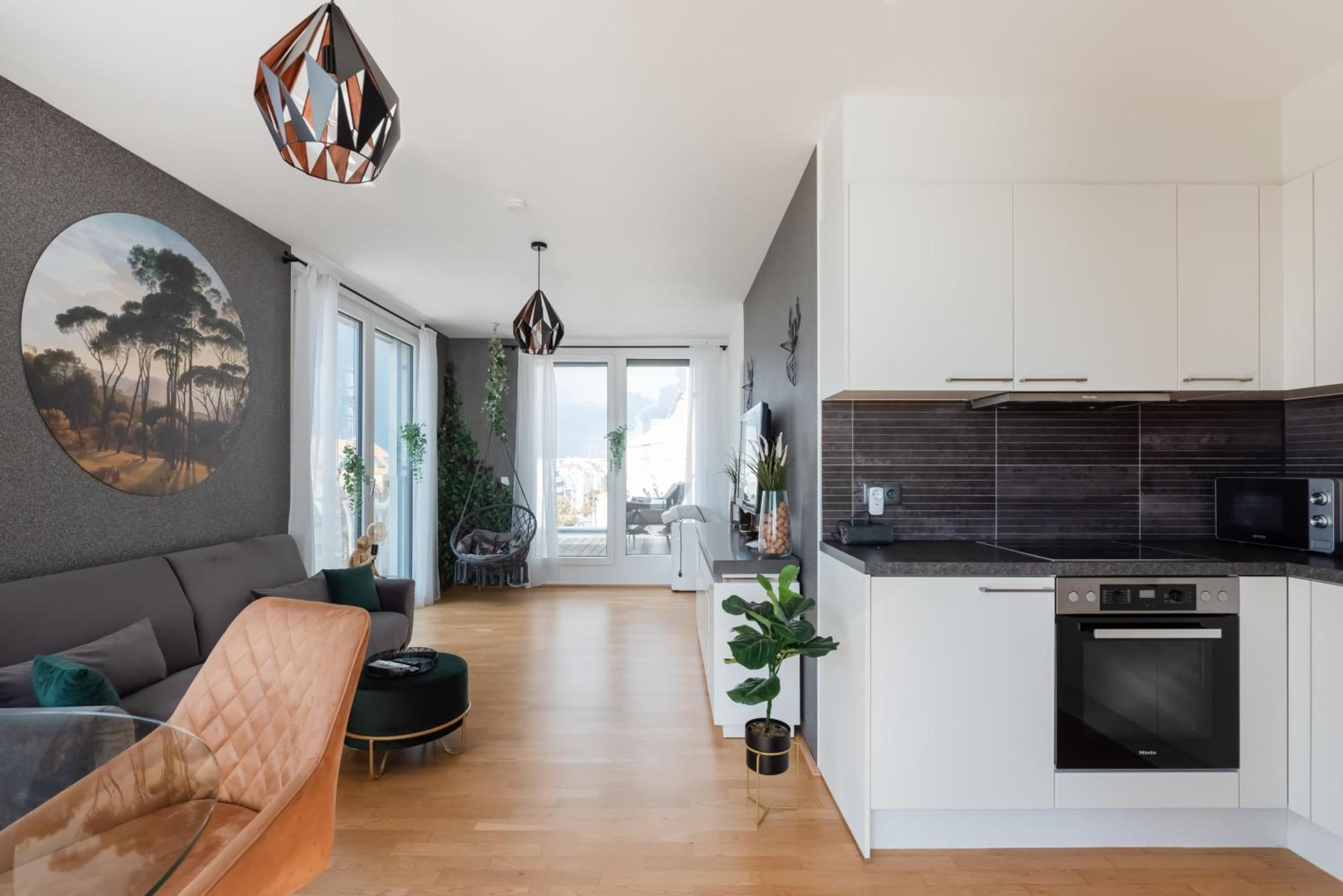 Apartment Mit Traumhafter Dachterrasse & Weitblick Wien Eksteriør bilde