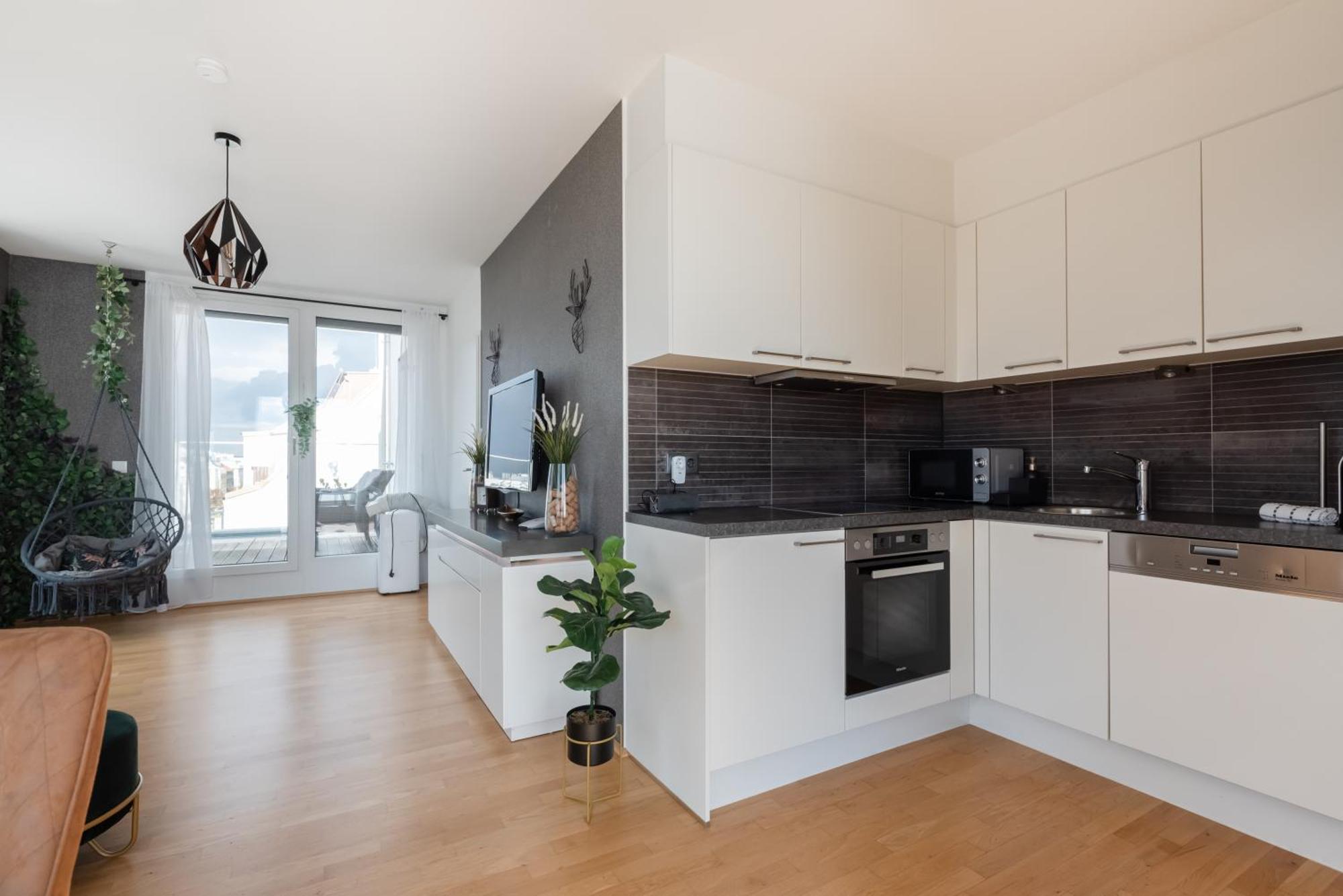 Apartment Mit Traumhafter Dachterrasse & Weitblick Wien Eksteriør bilde